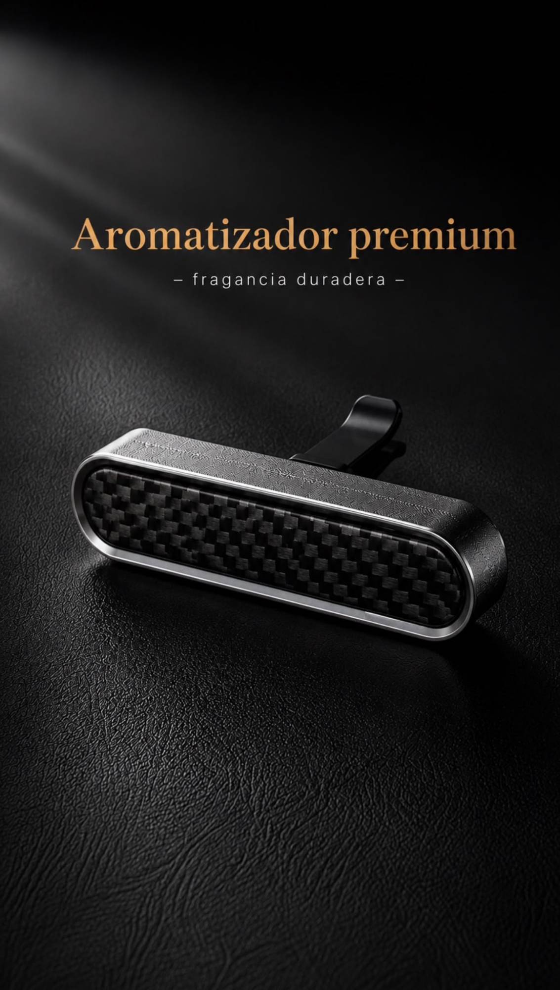 Aromatizador Premium Articar - terminación carbono